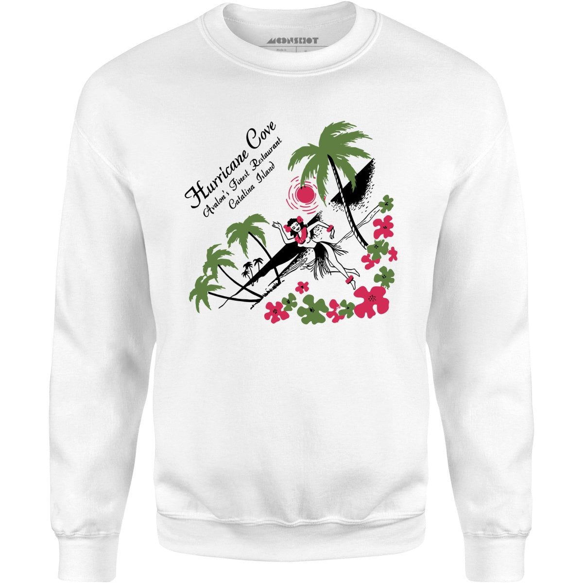 Hurricane Cove - Catalina Island, CA - Vintage Tiki Bar - Unisex Sweatshirt