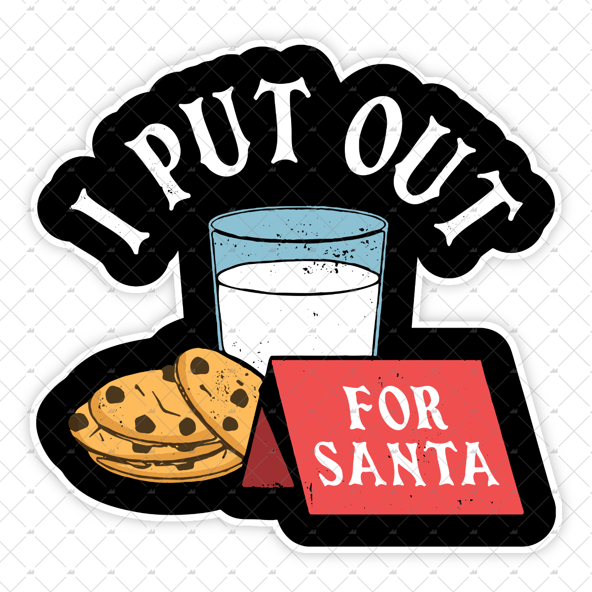 Put Out for Santa Decal