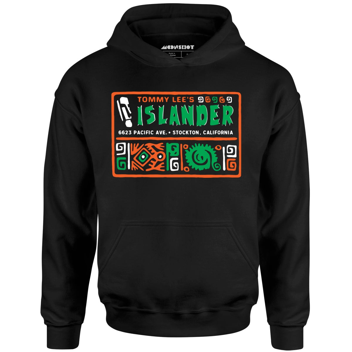 Islander - Stockton, CA - Vintage Tiki Bar - Unisex Hoodie