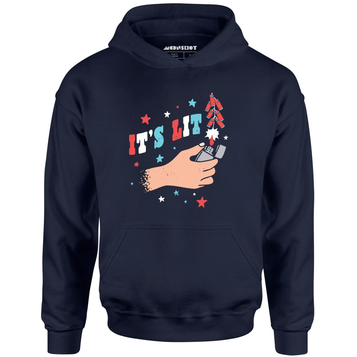 It's Lit 4th of July - Unisex Hoodie