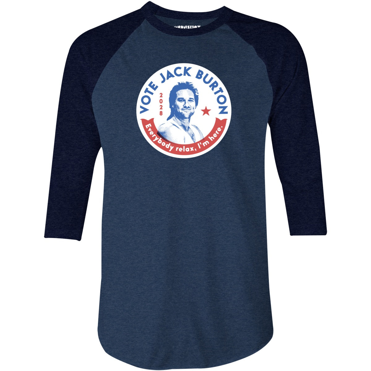 Jack Burton 2028 - 3/4 Sleeve Raglan T-Shirt