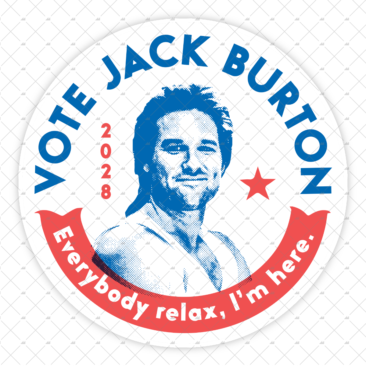 Jack Burton 2028 - Sticker