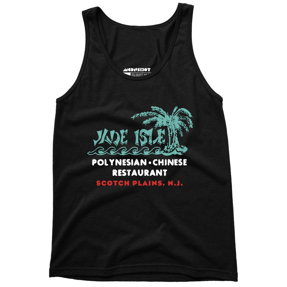 Jade Isle - Scotch Plains, NJ - Vintage Tiki Bar - Unisex Tank Top