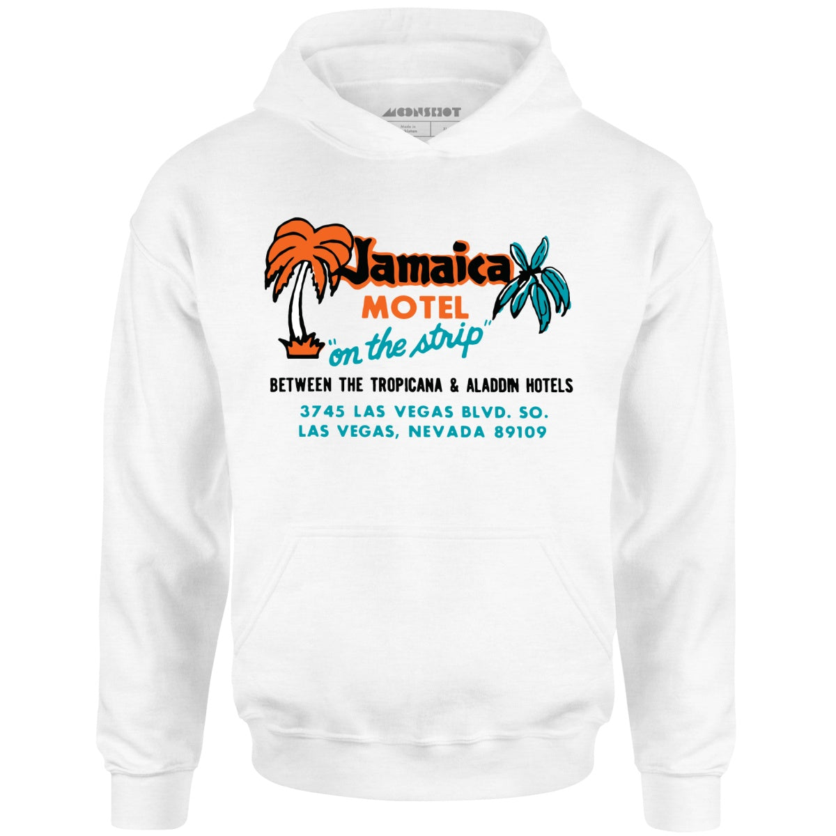 Jamaica Motel - Vintage Las Vegas - Unisex Hoodie