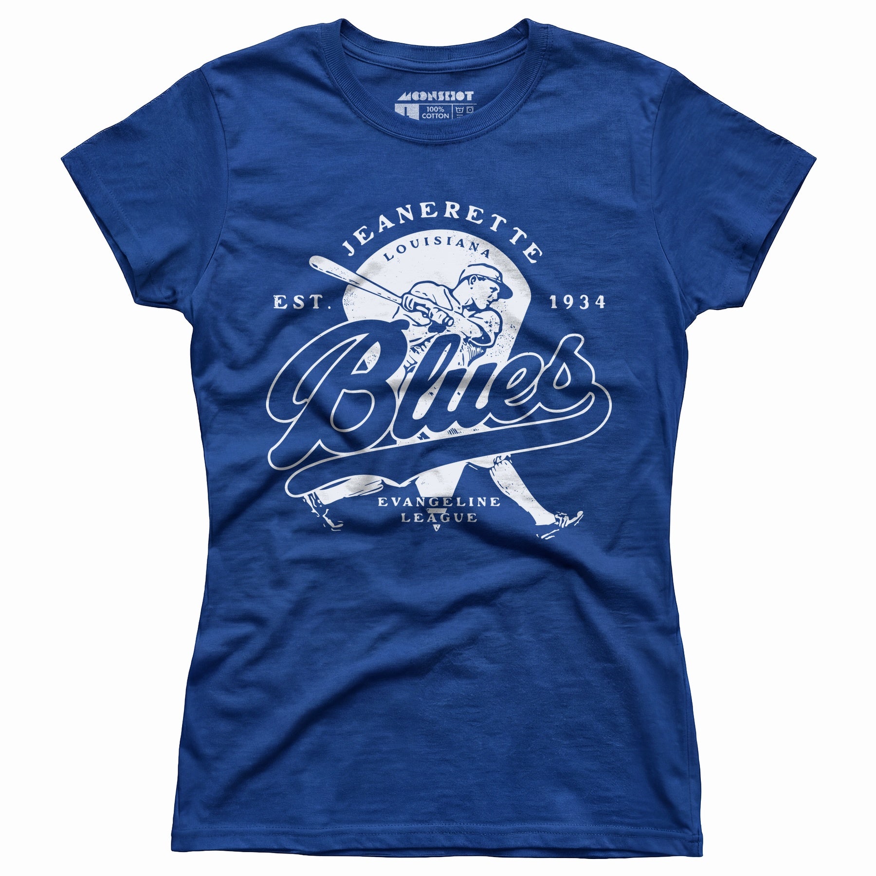 Jeanerette Blues - Louisiana - Vintage Defunct Baseball Teams - Women's T-Shirt