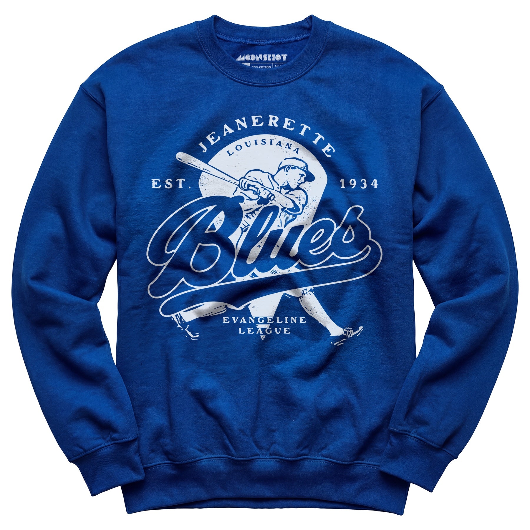 Jeanerette Blues - Louisiana - Vintage Defunct Baseball Teams - Unisex Sweatshirt
