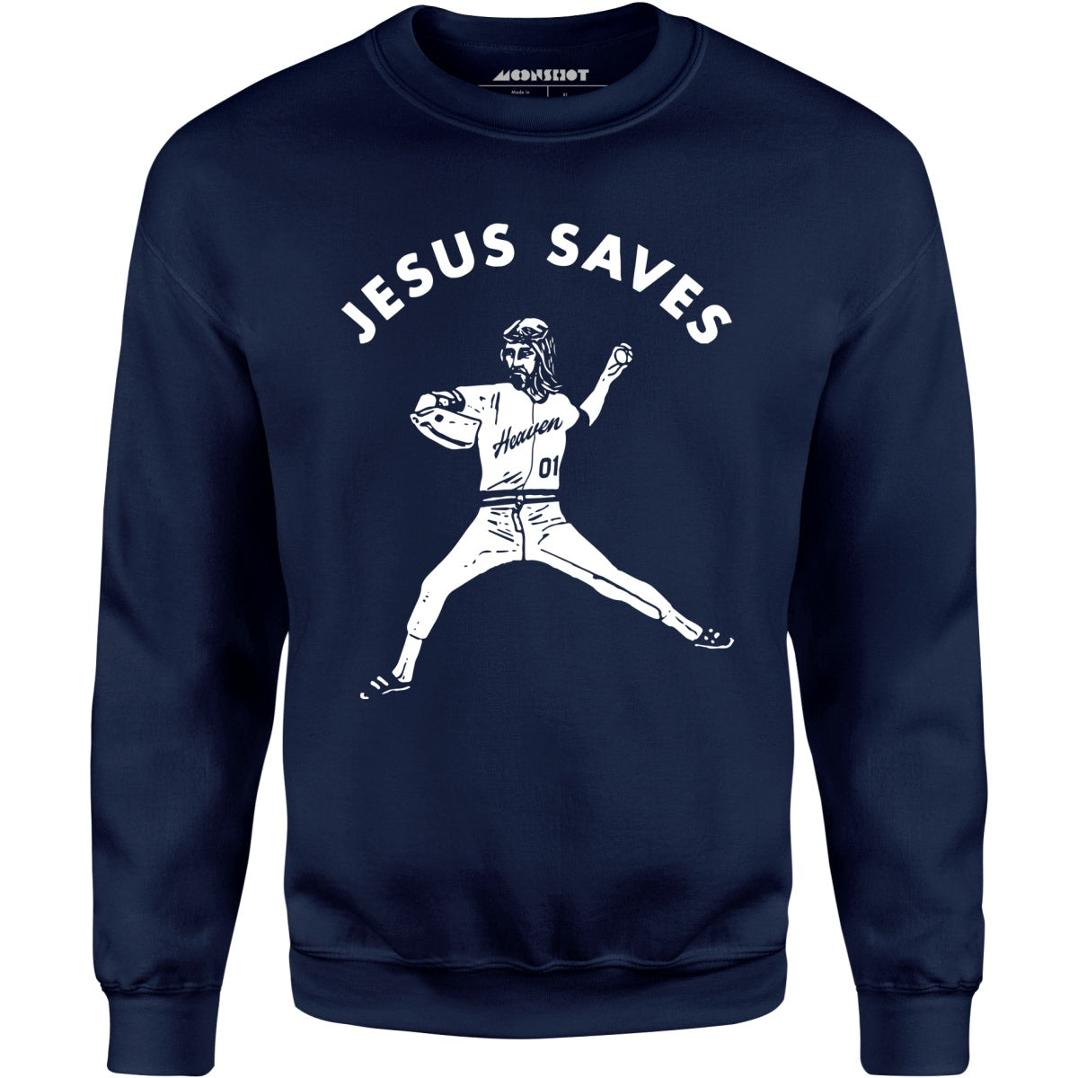 Jesus Saves - Lefty - Unisex Sweatshirt