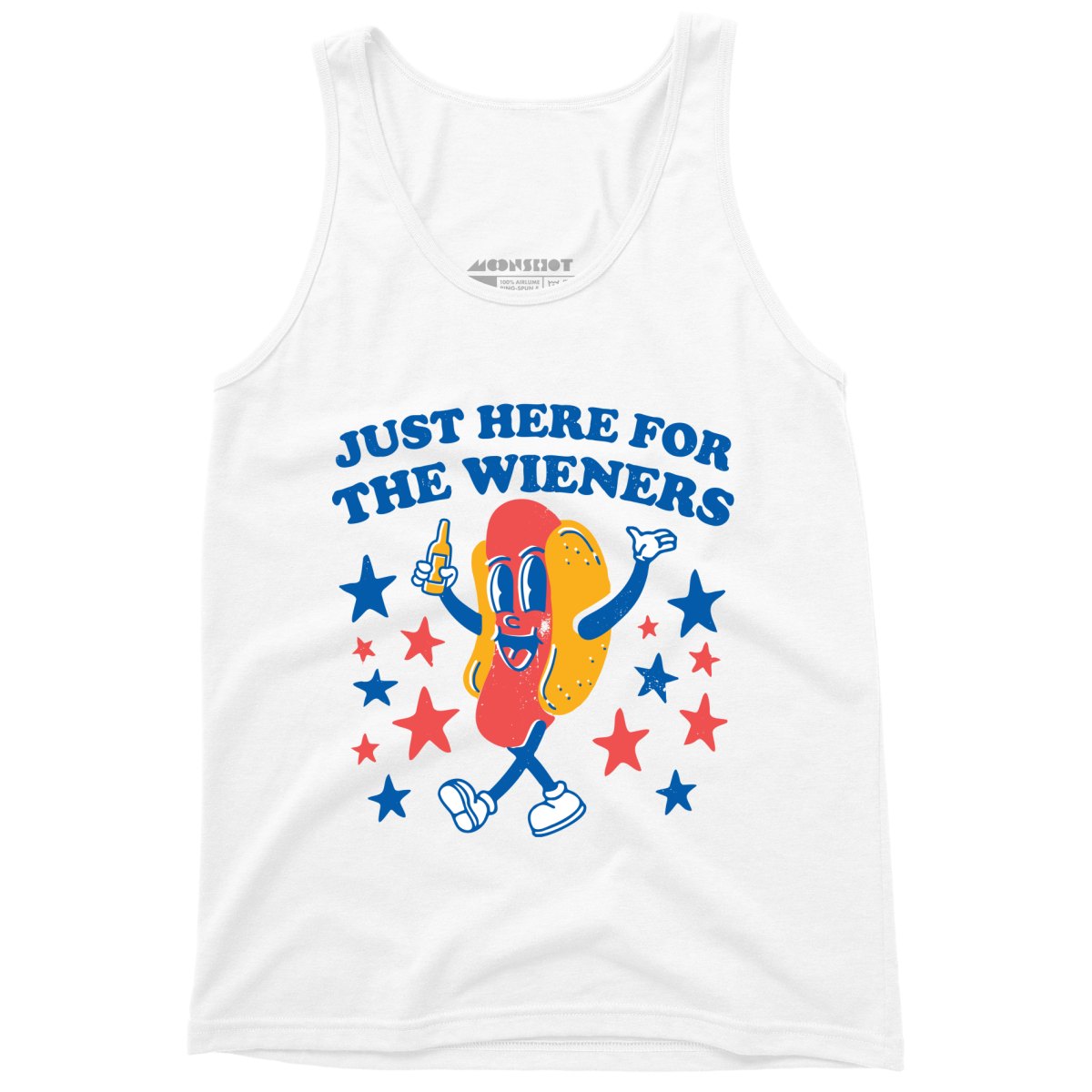 Just Here For The Wieners - Unisex Tank Top