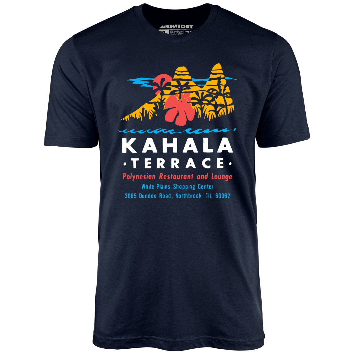 Kahala Terrace - White Plains, IL - Vintage Tiki Bar - Unisex T-Shirt