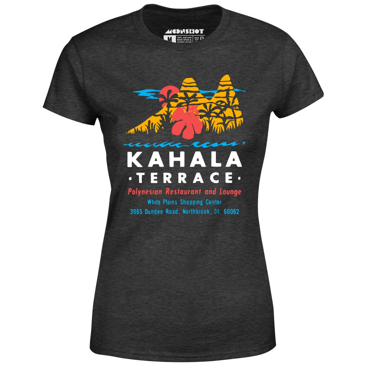 Kahala Terrace - White Plains, IL - Vintage Tiki Bar - Women's T-Shirt