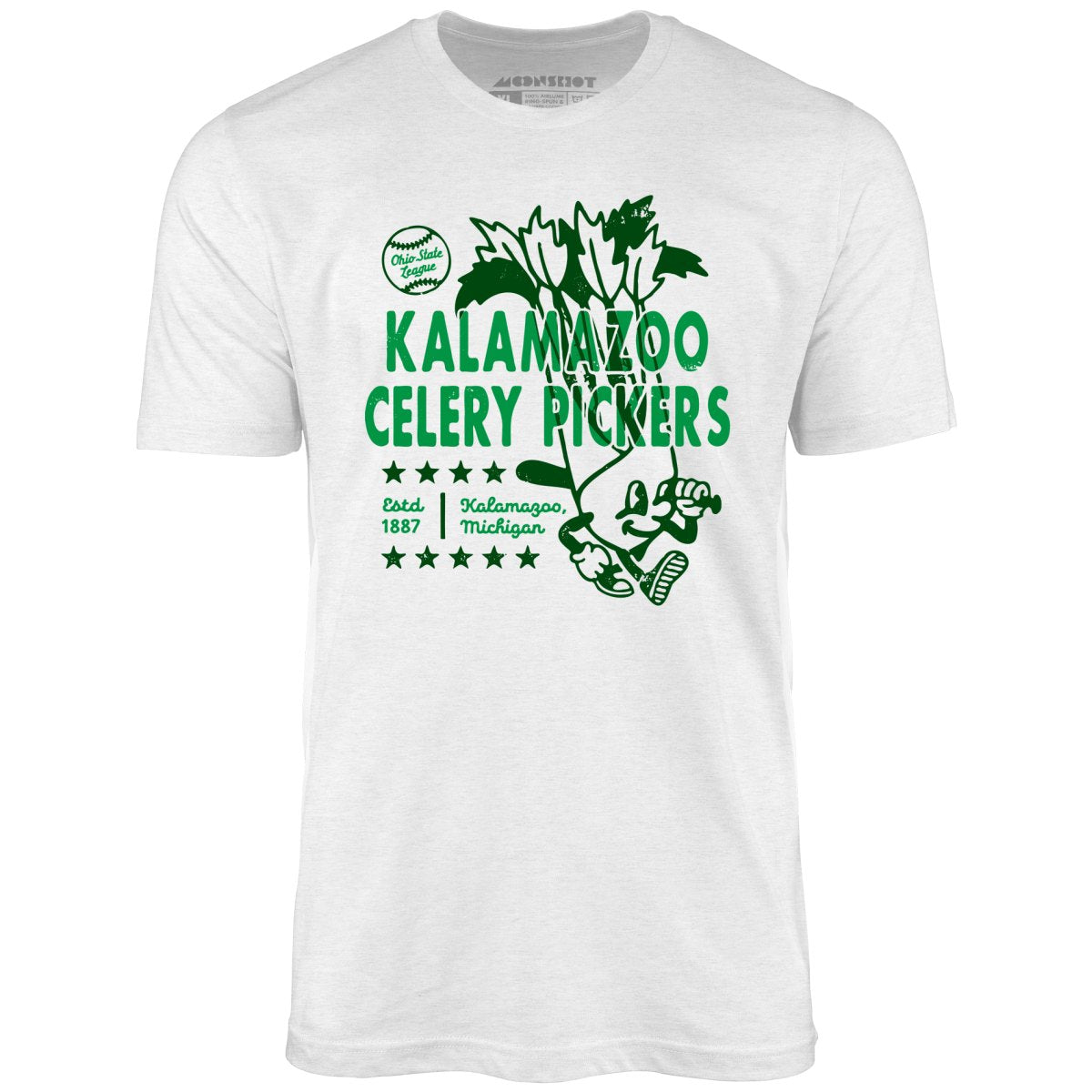 Kalamazoo Celery Pickers - Michigan - Vintage Defunct Baseball Teams - Unisex T-Shirt