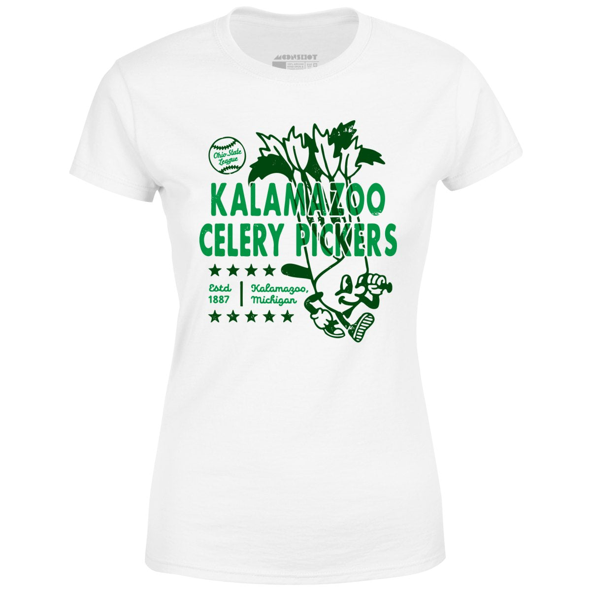 Kalamazoo Celery Pickers - Michigan - Vintage Defunct Baseball Teams - Women's T-Shirt