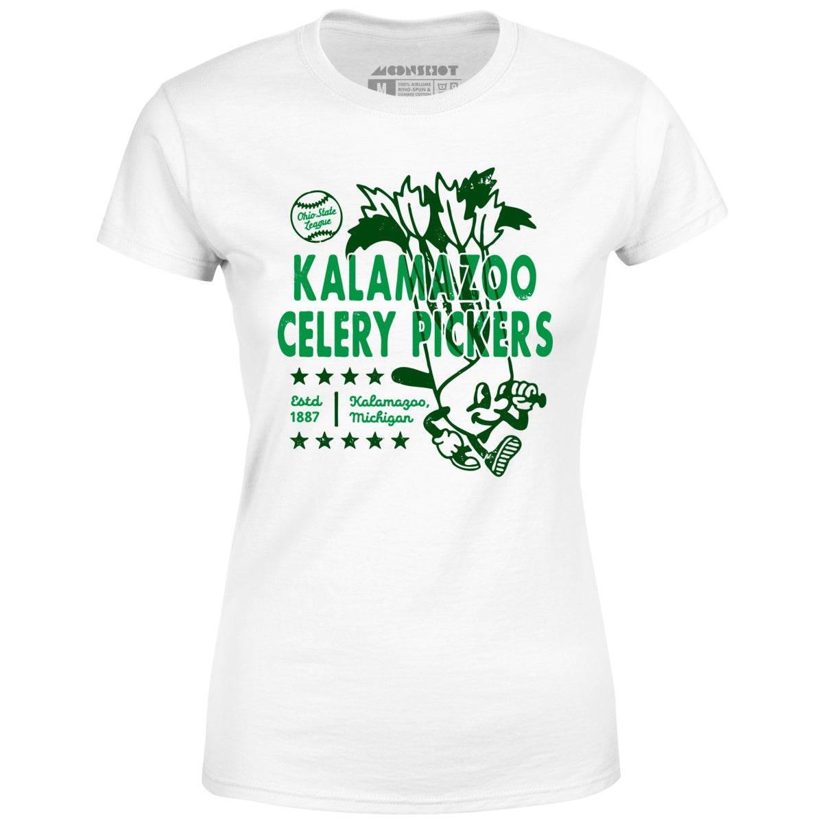 Kalamazoo Celery Pickers - Michigan - Vintage Defunct Baseball Teams - Women's T-Shirt