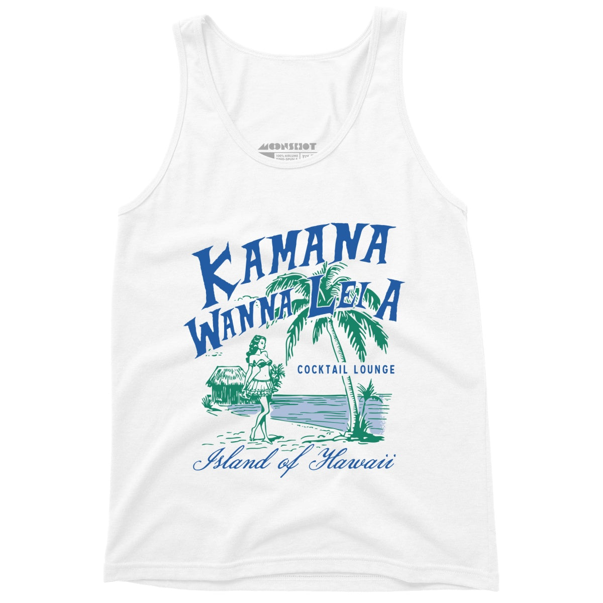 Kamana Wanna Lei A Cocktail Lounge - Unisex Tank Top
