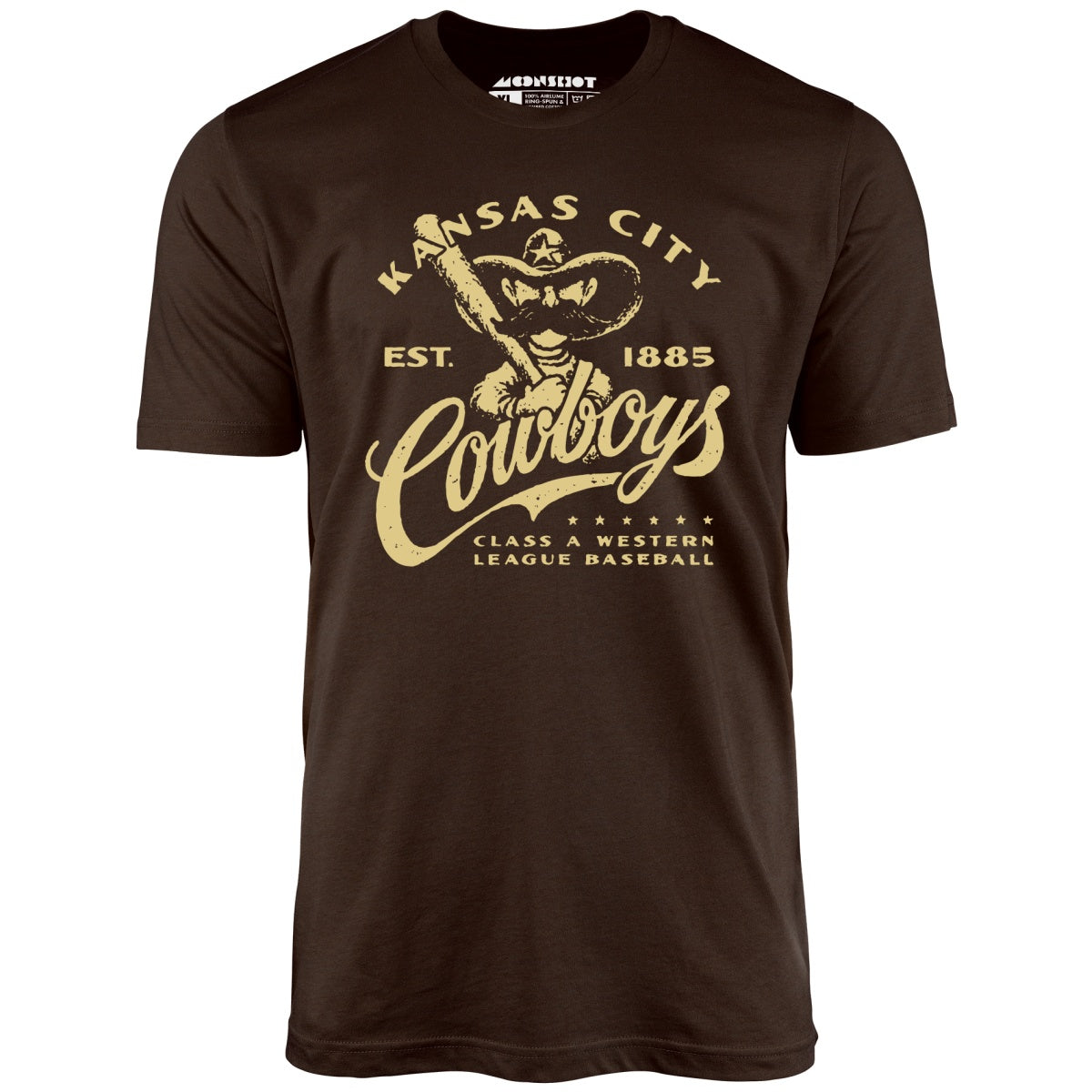 Kansas City Cowboys - Missouri - Vintage Defunct Baseball Teams - Unisex T-Shirt