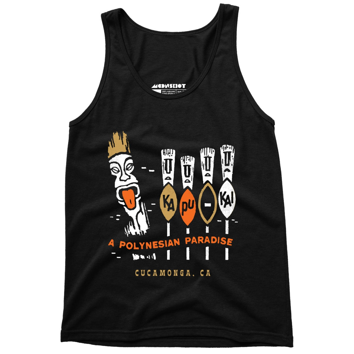 Kapu Kai - Cucamonga, CA - Vintage Tiki Bar - Unisex Tank Top