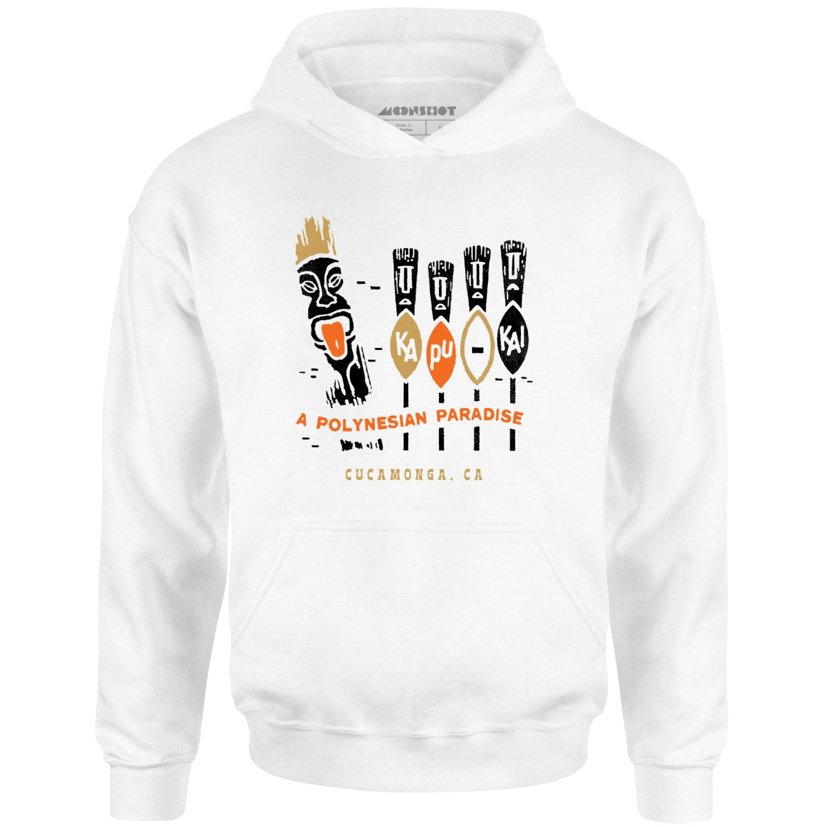 Kapu Kai - Cucamonga, CA - Vintage Tiki Bar - Unisex Hoodie