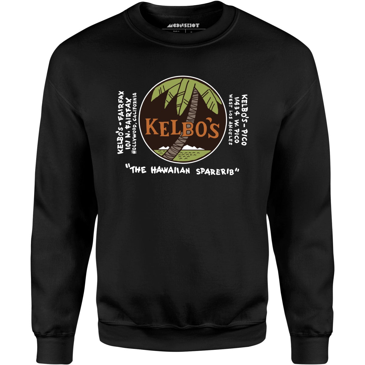 Kelbo's - Los Angeles, CA - Vintage Tiki Bar - Unisex Sweatshirt