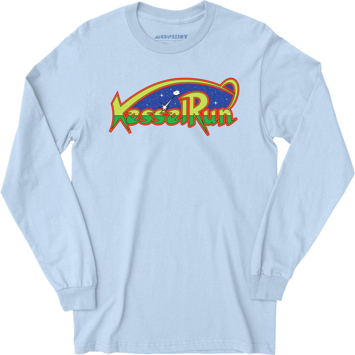 Kessel Run Galaga Mashup Parody - Long Sleeve T-Shirt
