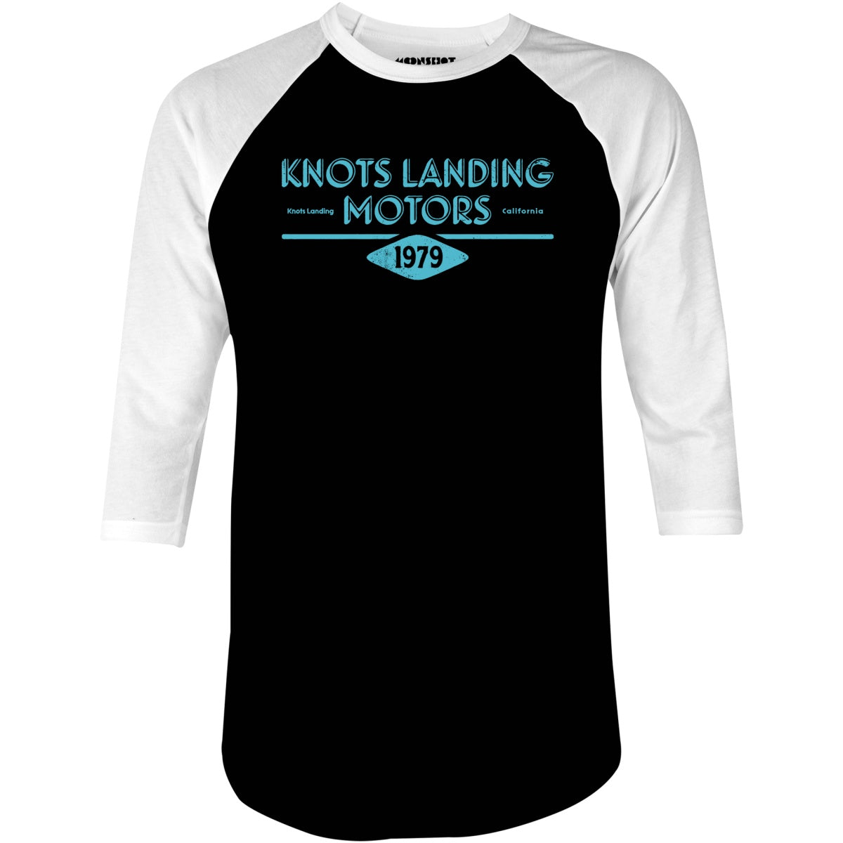 Knots Landing Motors - 3/4 Sleeve Raglan T-Shirt