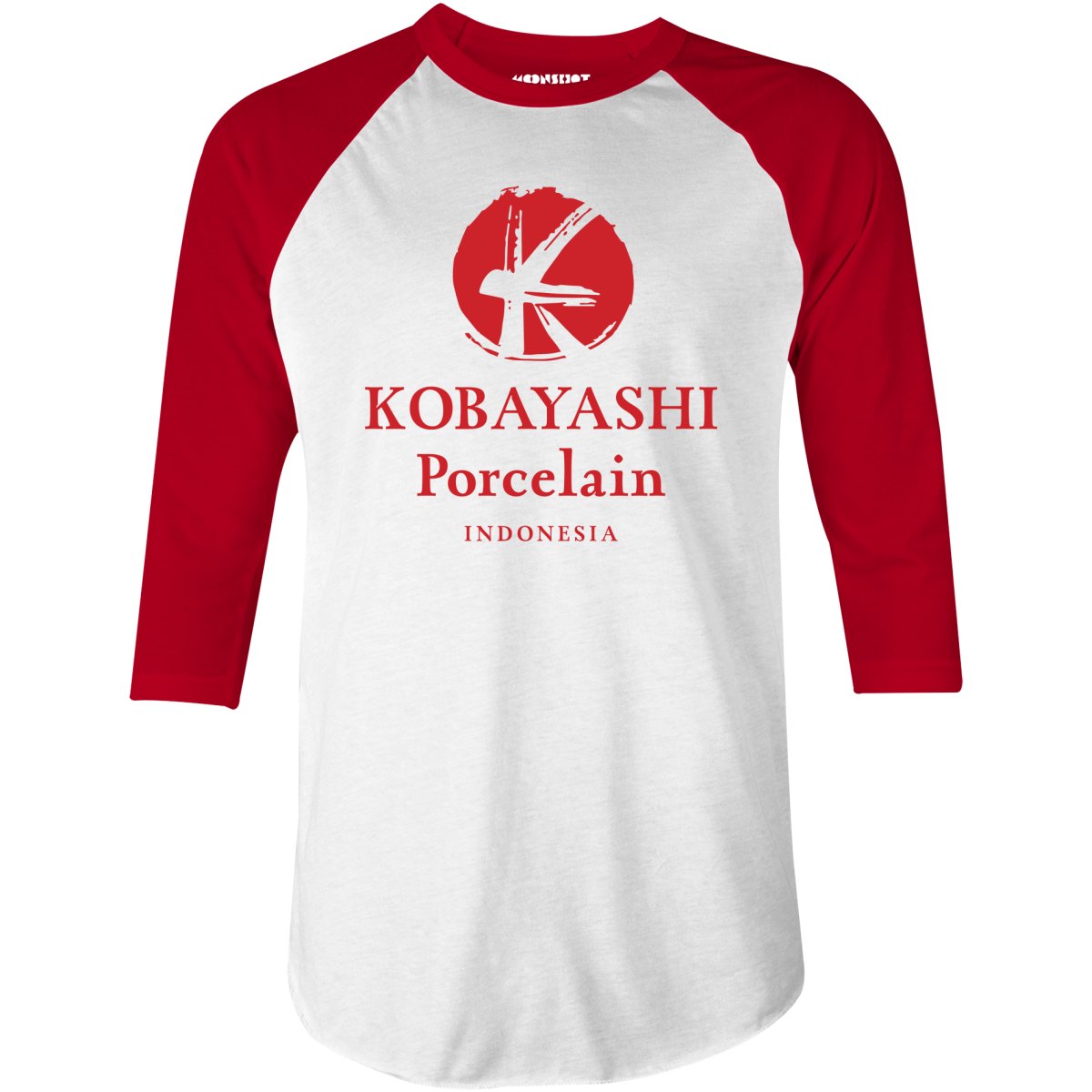 Kobayashi Porcelain - 3/4 Sleeve Raglan T-Shirt
