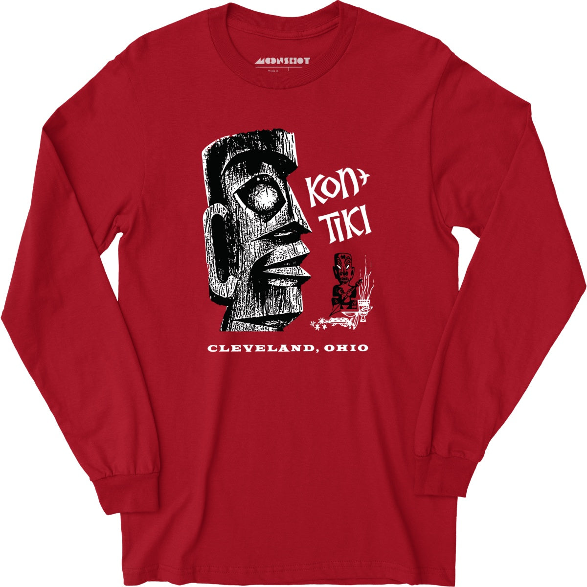 Kon-Tiki - Cleveland, OH - Vintage Tiki Bar - Long Sleeve T-Shirt