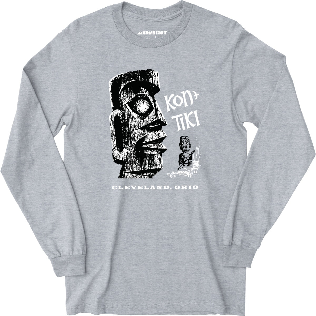 Kon-Tiki - Cleveland, OH - Vintage Tiki Bar - Long Sleeve T-Shirt