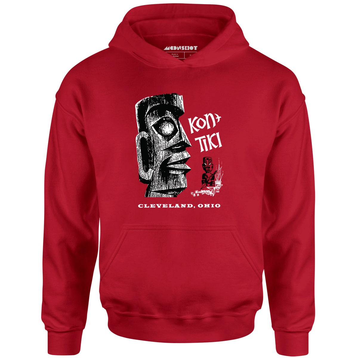 Kon-Tiki - Cleveland, OH - Vintage Tiki Bar - Unisex Hoodie