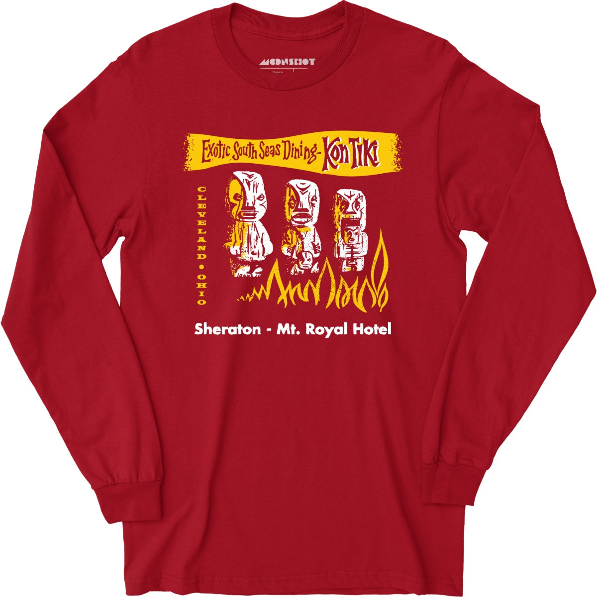 Kon-Tiki v2 - Cleveland, OH - Vintage Tiki Bar - Long Sleeve T-Shirt