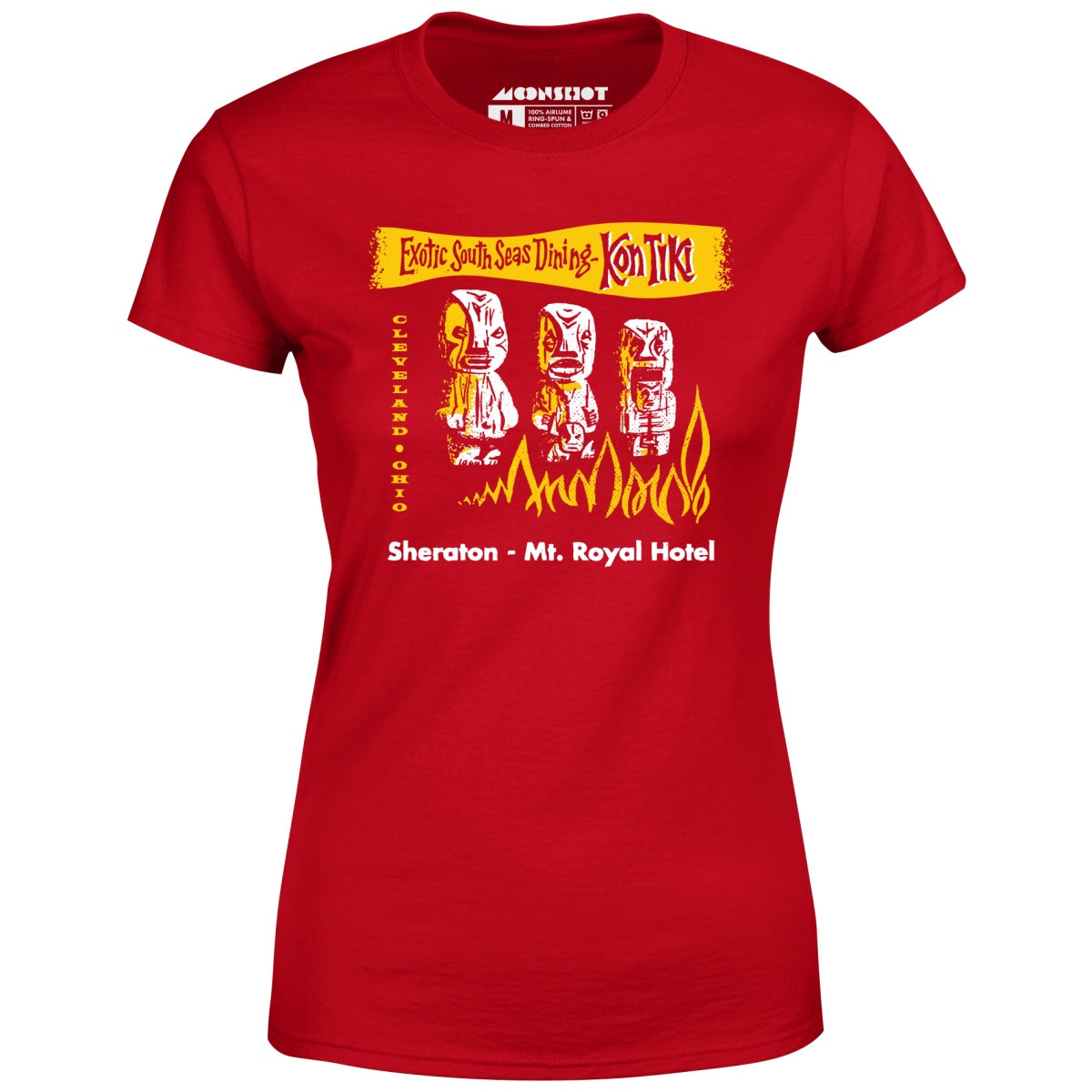 Kon-Tiki v2 - Cleveland, OH - Vintage Tiki Bar - Women's T-Shirt