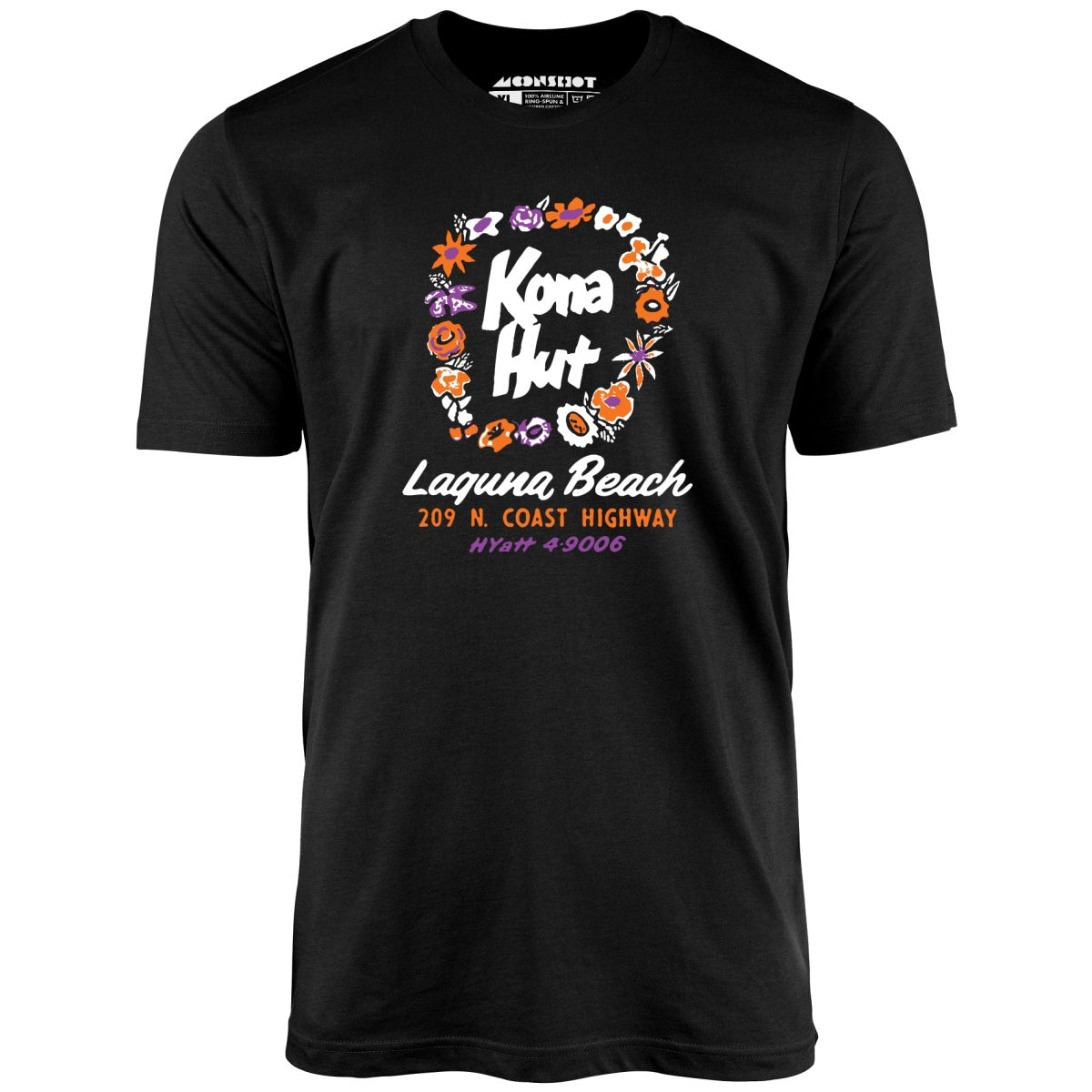 Kona Hut - Laguna Beach, CA - Vintage Tiki Bar - Unisex T-Shirt