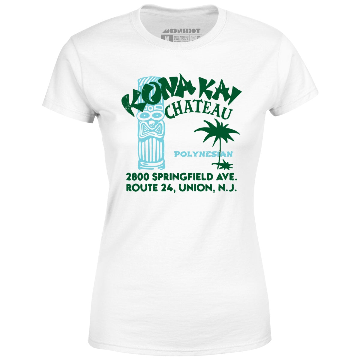 Kona Kai Chateau - Union, NJ - Vintage Tiki Bar - Women's T-Shirt