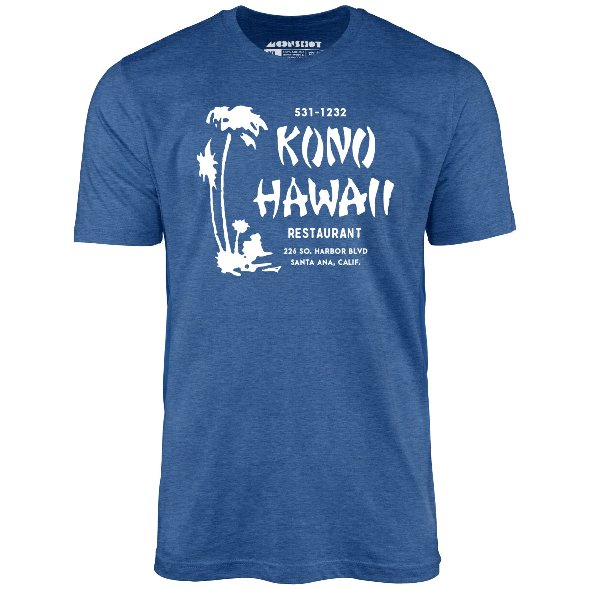Kono Hawaii - Santa Ana, CA - Vintage Tiki Bar - Unisex T-Shirt