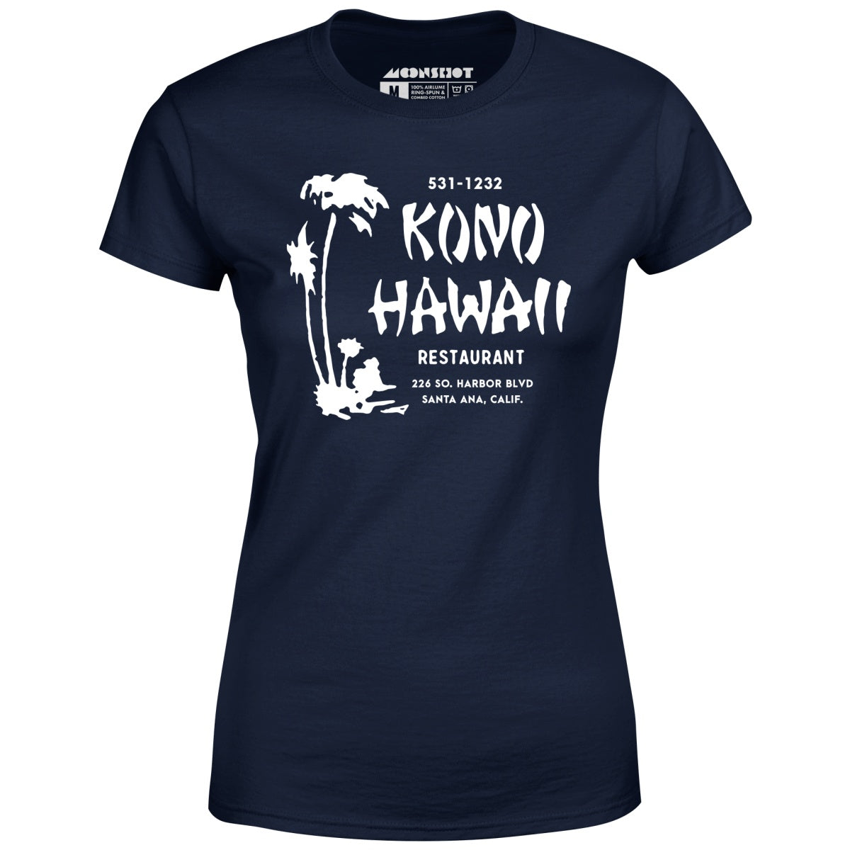 Kono Hawaii - Santa Ana, CA - Vintage Tiki Bar - Women's T-Shirt
