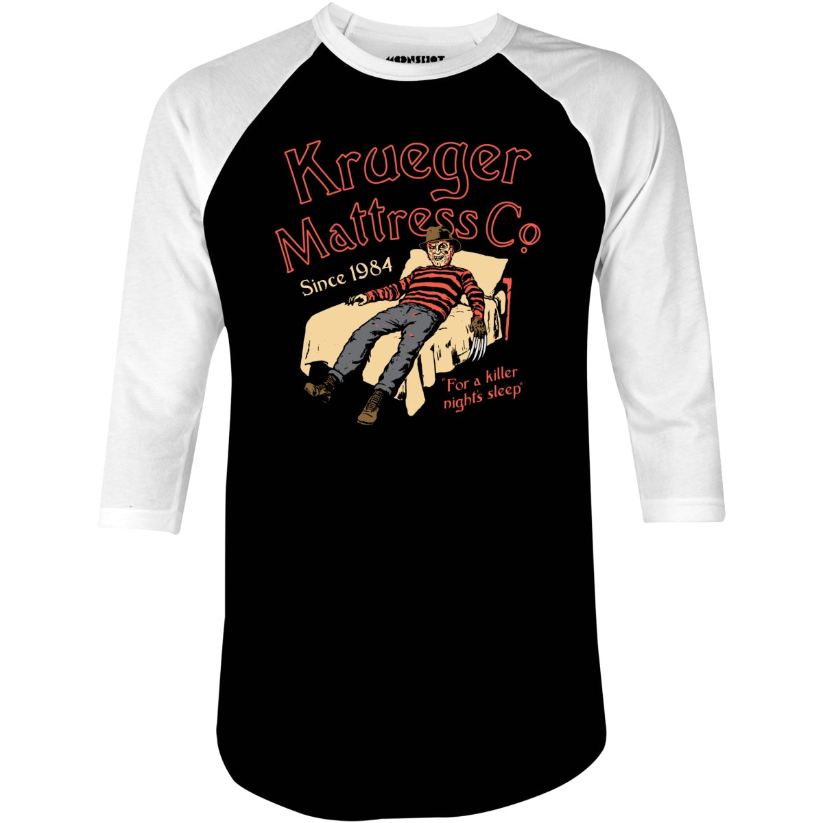 Krueger Mattress Co. - 3/4 Sleeve Raglan T-Shirt