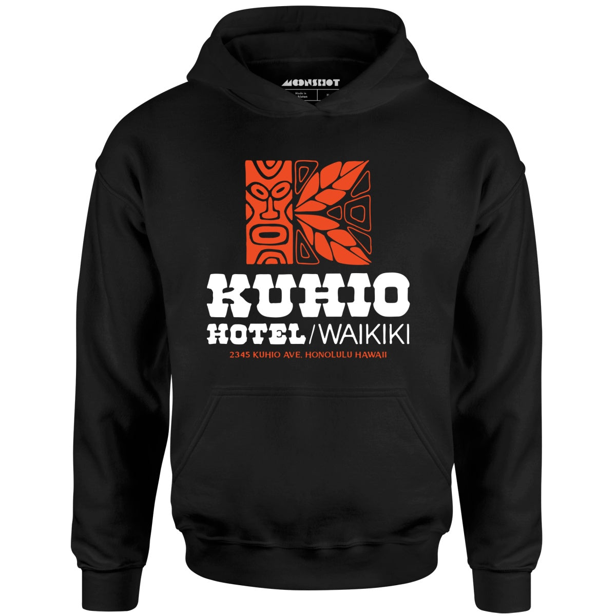 Kuhio Hotel - Waikiki, Hawaii - Vintage Hotel - Unisex Hoodie