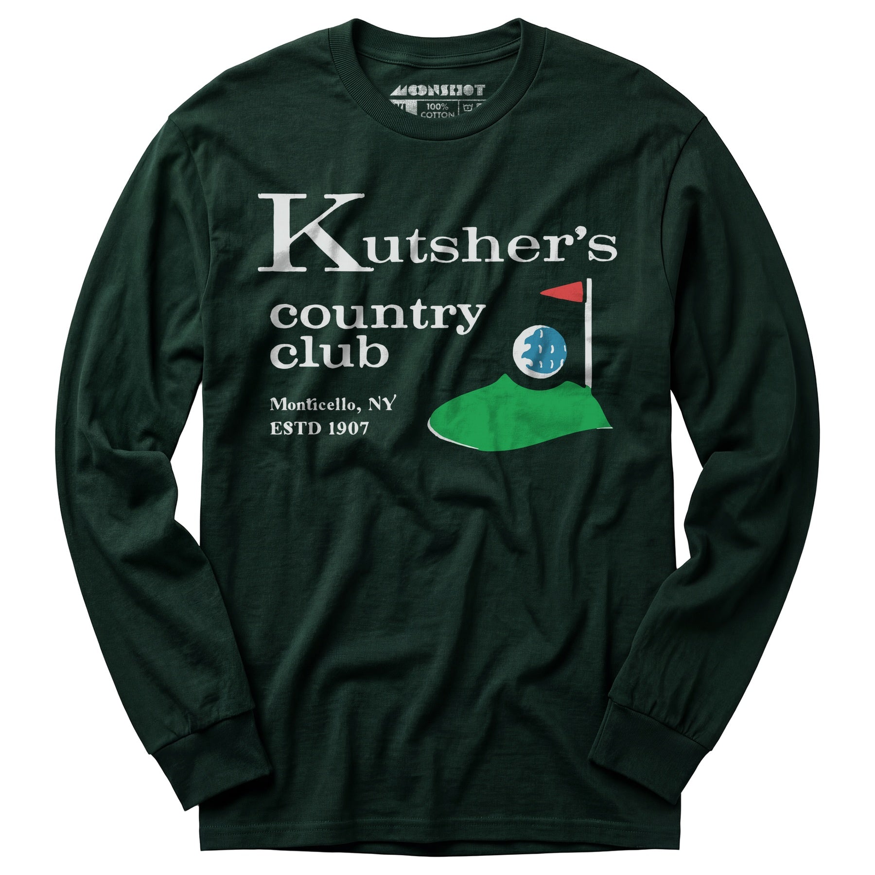 Kutsher's Country Club - Monticello, NY - Vintage Hotel - Long Sleeve T-Shirt