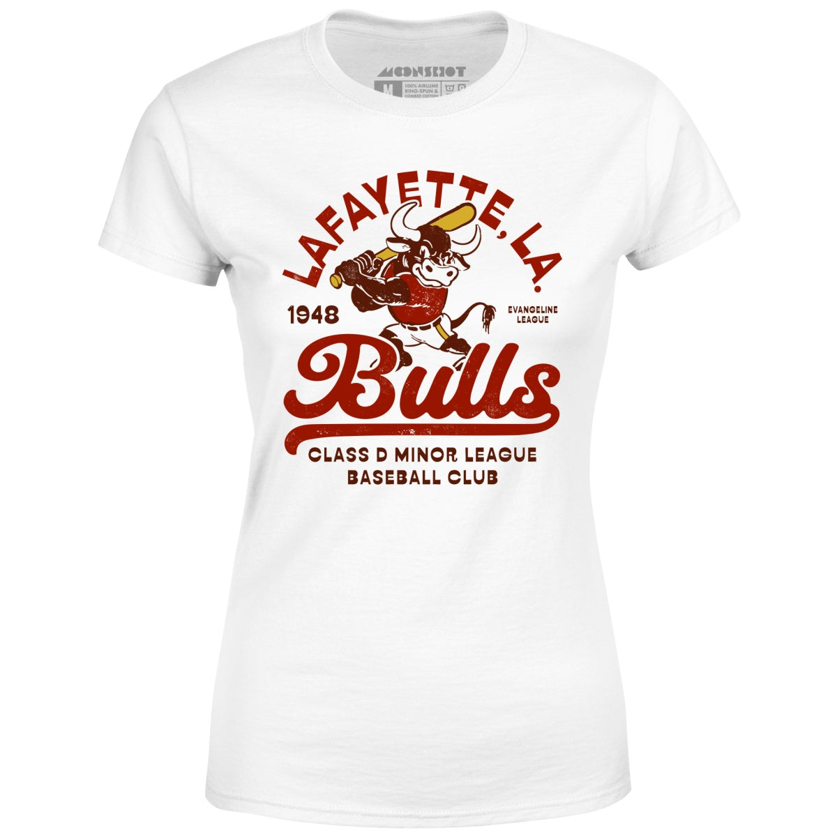 Lafayette Bulls - Louisiana - Vintage Defunct Baseball Teams - Women's T-Shirt