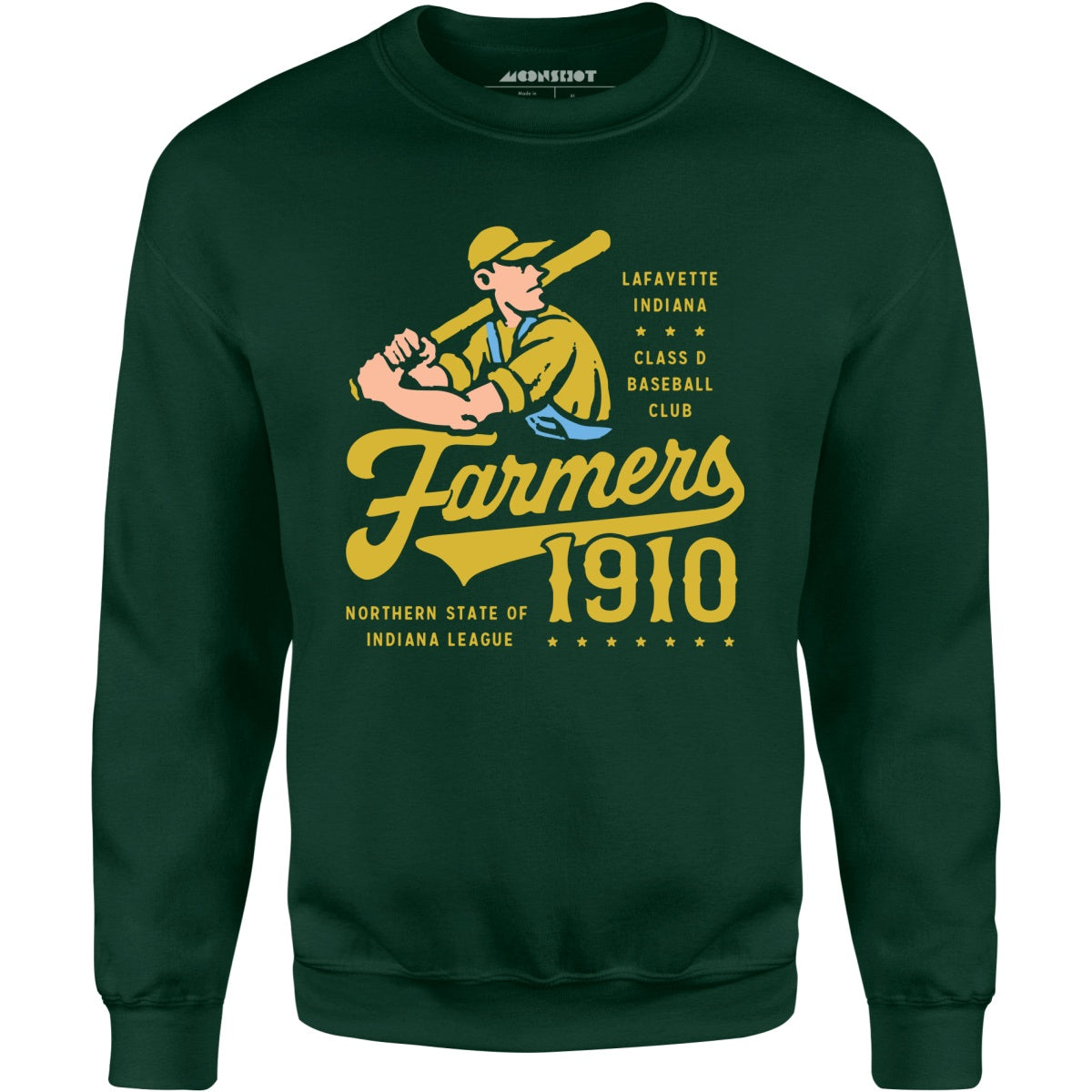 Lafayette Farmers - Indiana - Vintage Defunct Baseball Teams - Unisex Sweatshirt