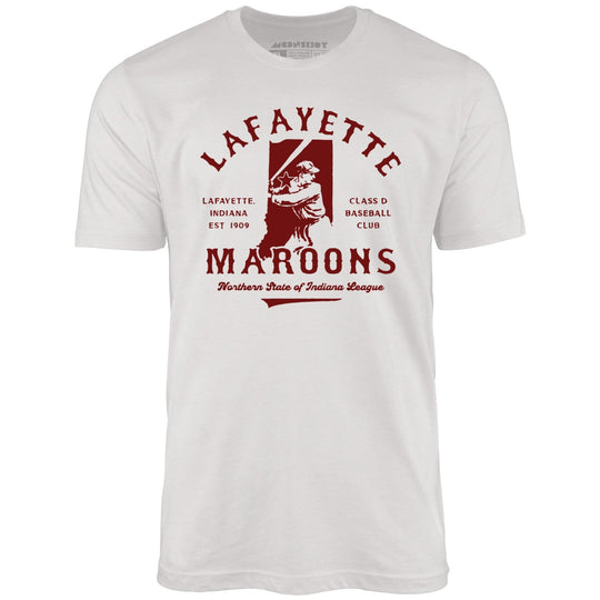 Lafayette Maroons - Indiana - Vintage Defunct Baseball Teams - Silver - Unisex T-Shirt