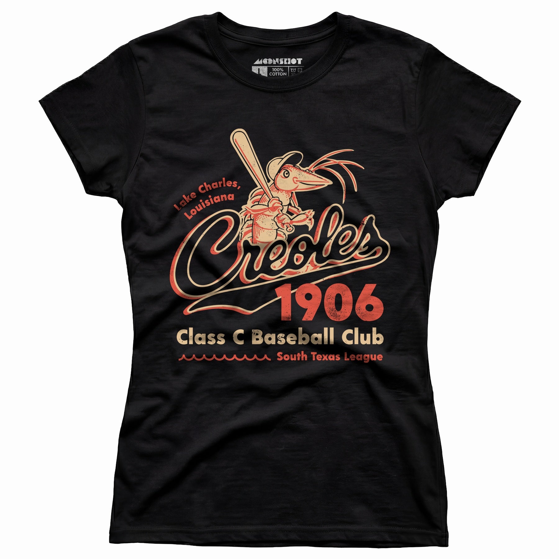 Lake Charles Creoles - Louisiana - Vintage Defunct Baseball Teams - Women's T-Shirt