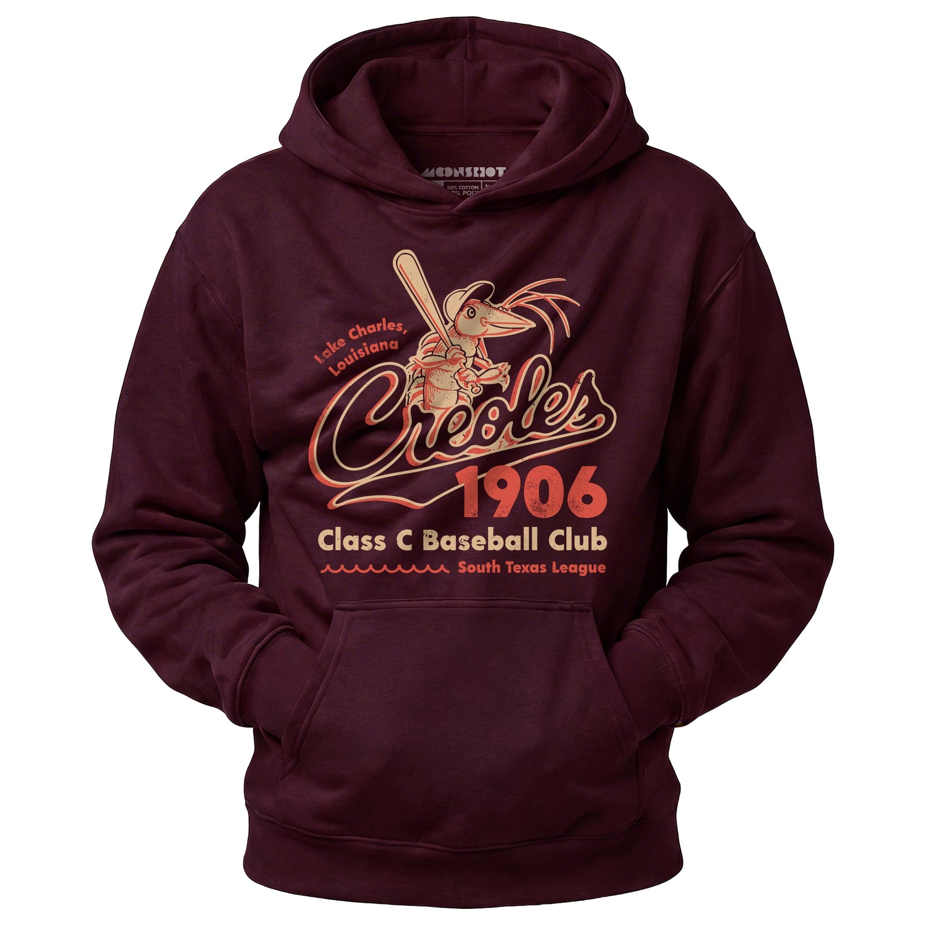 Lake Charles Creoles - Louisiana - Vintage Defunct Baseball Teams - Unisex Hoodie
