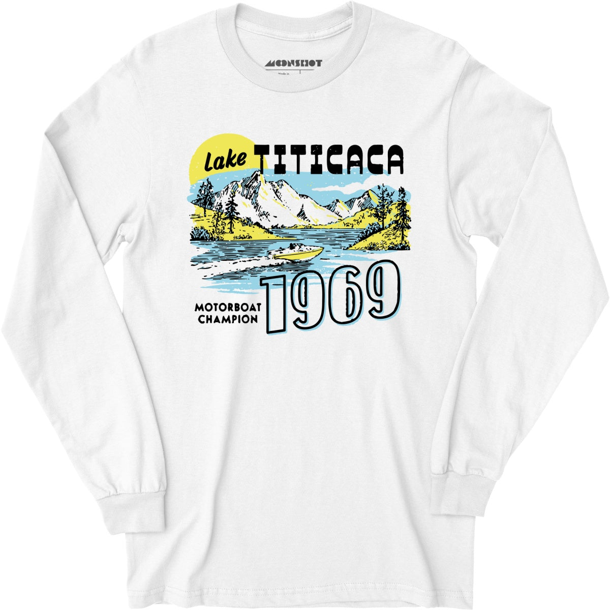 Lake Titicaca Motorboat Champion 1969 - Long Sleeve T-Shirt
