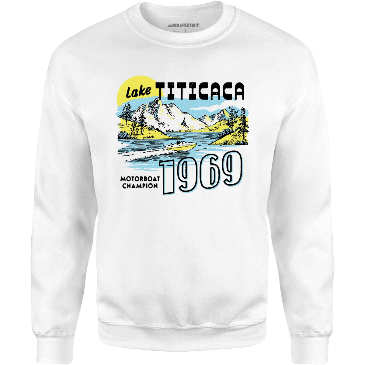 Lake Titicaca Motorboat Champion 1969 - Unisex Sweatshirt