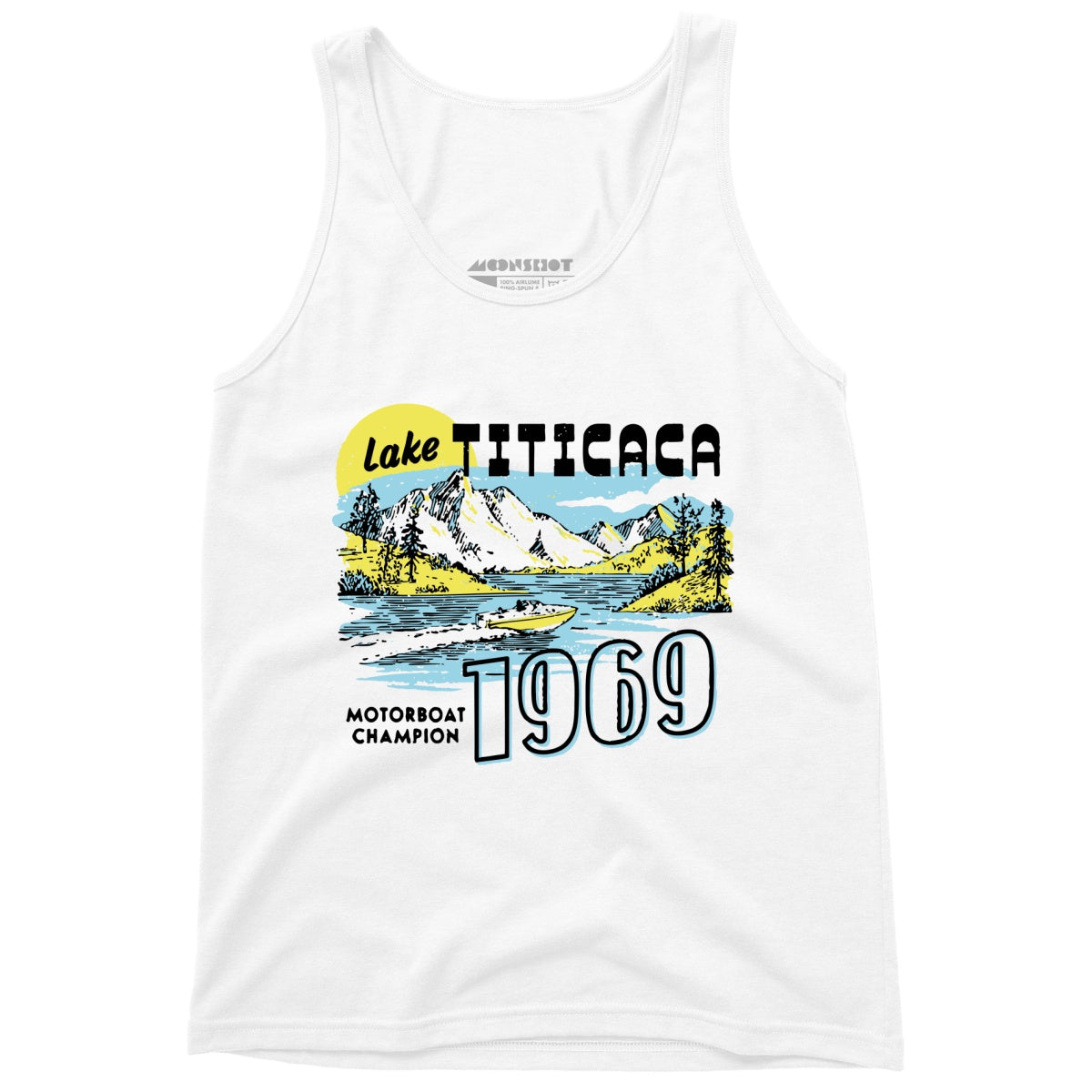 Lake Titicaca Motorboat Champion 1969 - Unisex Tank Top