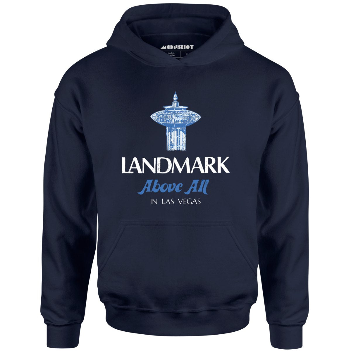 Landmark Above All - Vintage Las Vegas - Unisex Hoodie