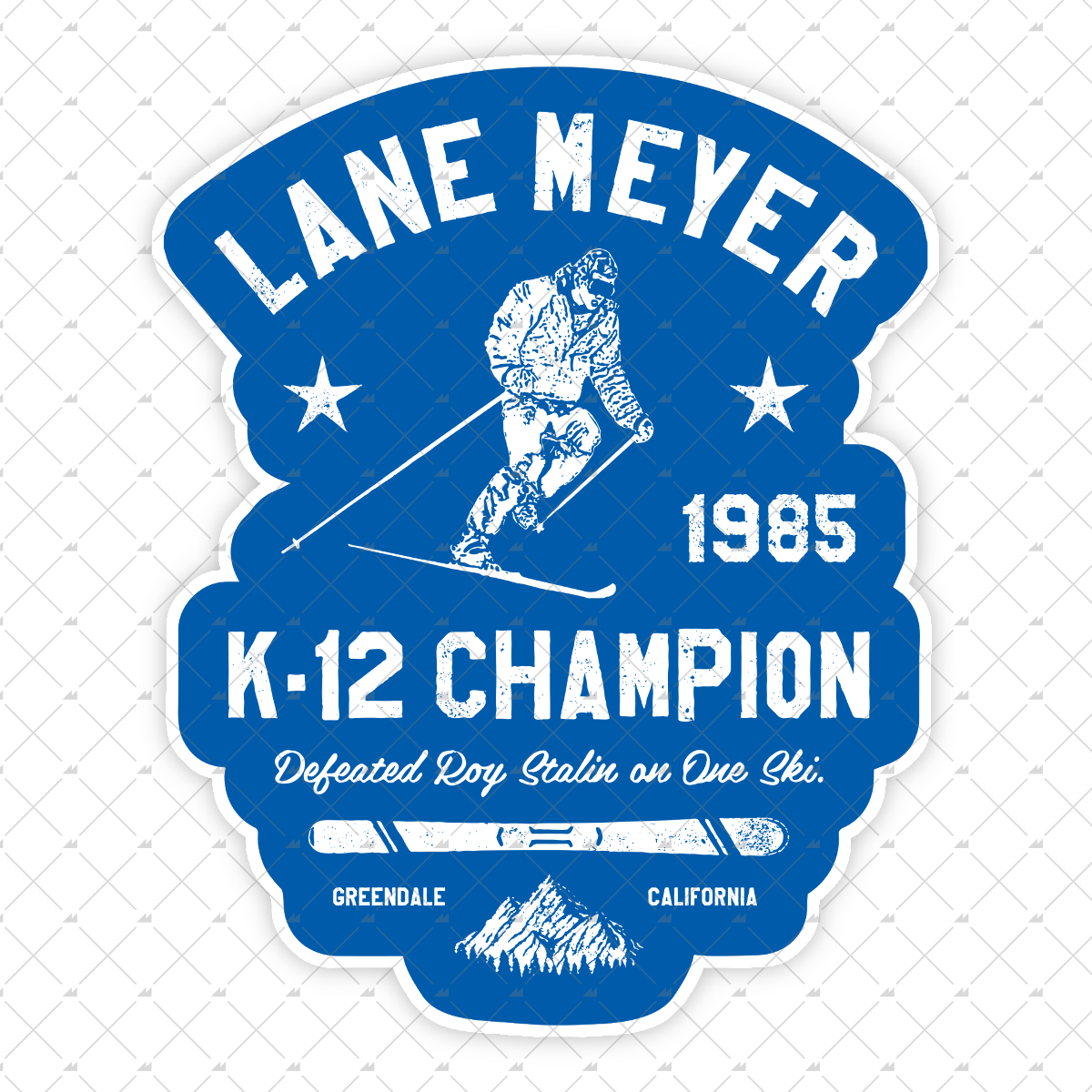 Lane Meyer K-12 Champion - Sticker