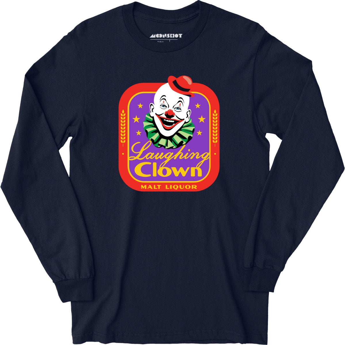 Laughing Clown Malt Liquor - Long Sleeve T-Shirt