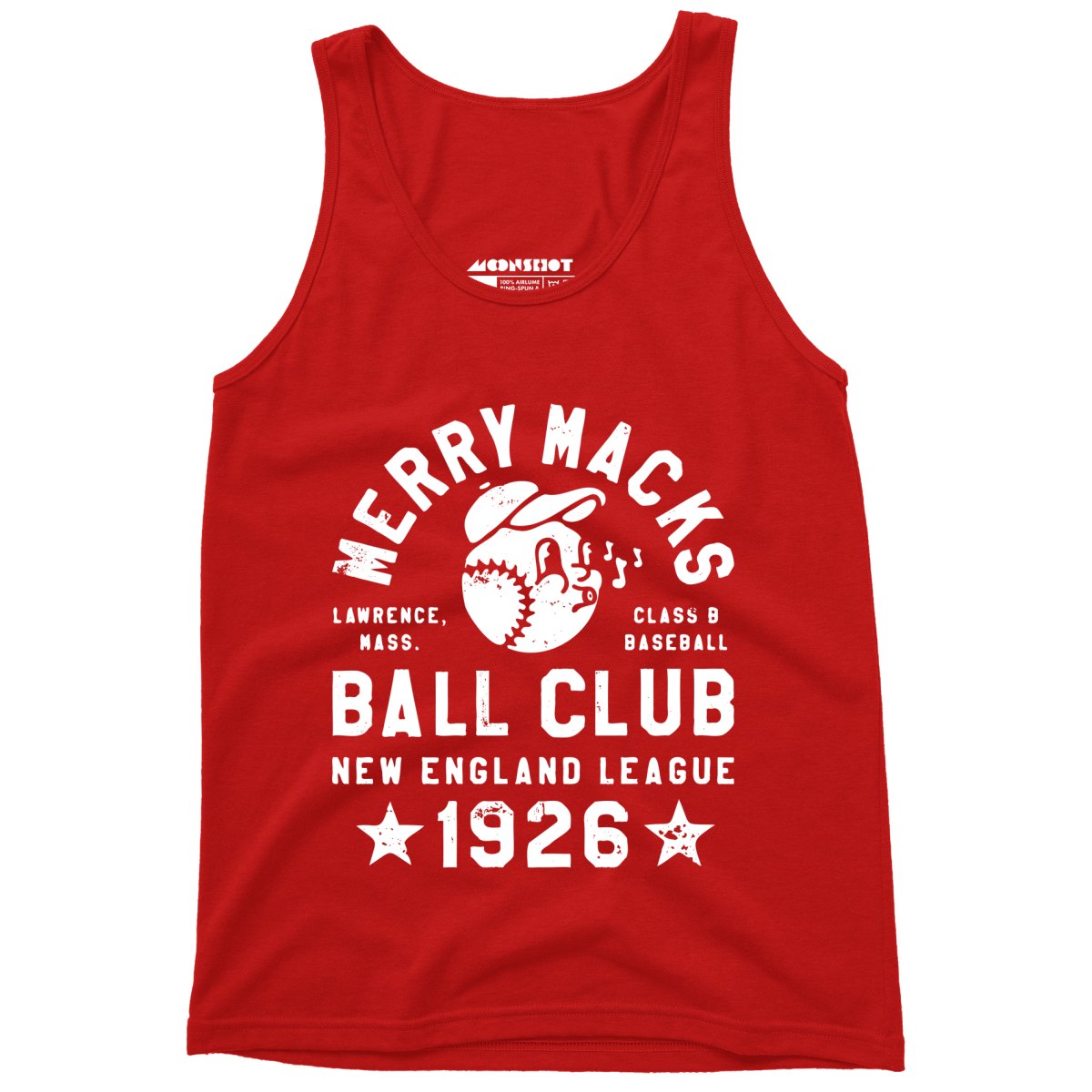 Lawrence Merry Macks - Massachusetts - Vintage Defunct Baseball Teams - Unisex Tank Top