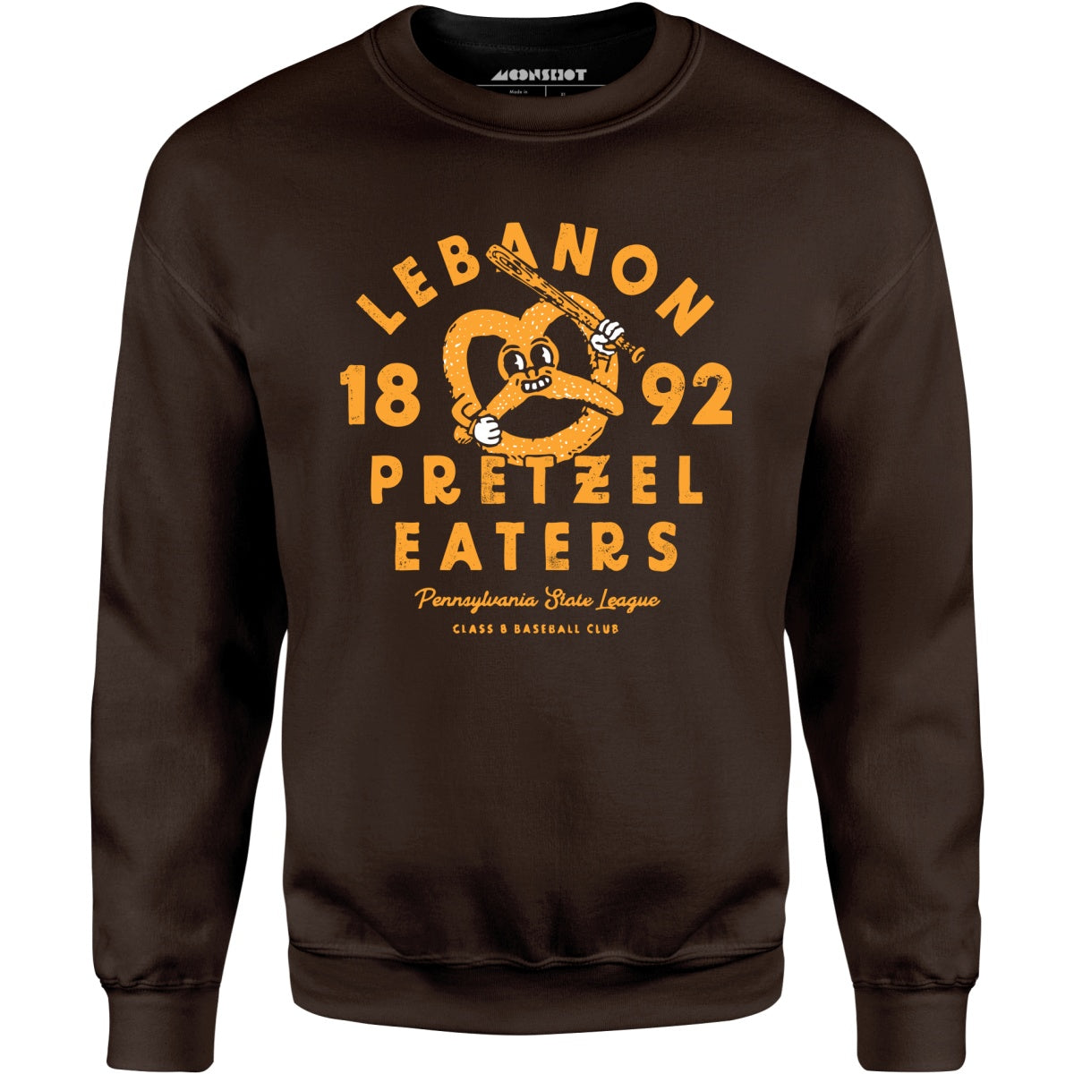 Lebanon Pretzel Eaters - Pennsylvania - Vintage Defunct Baseball Teams - Unisex Sweatshirt